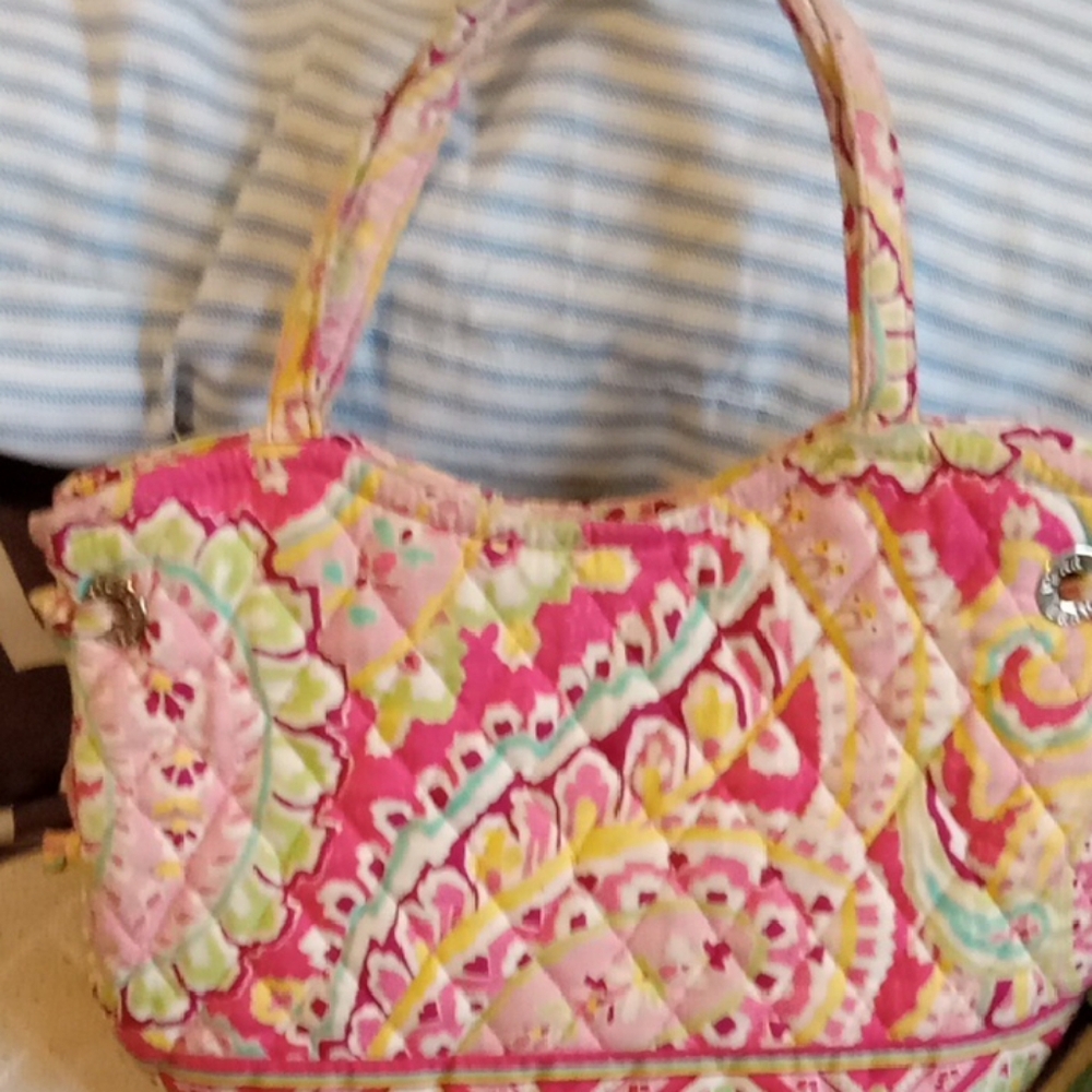 Vibrant Pink Quilted Women's Bag